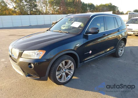 2013 BMW X3 xDrive35I from USA, damaged, VIN 5UXWX7C5XDL977722